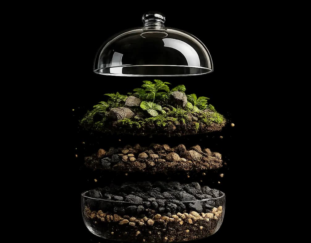Premium living terrarium
